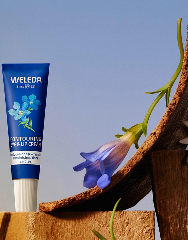 Weleda - Contouring Eye & Lip Cream - Blue Gentian & Edelweiss, 10ml