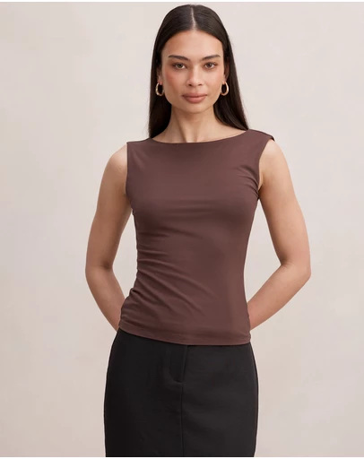Forever New - Bonnie Scoop Back Tank Top