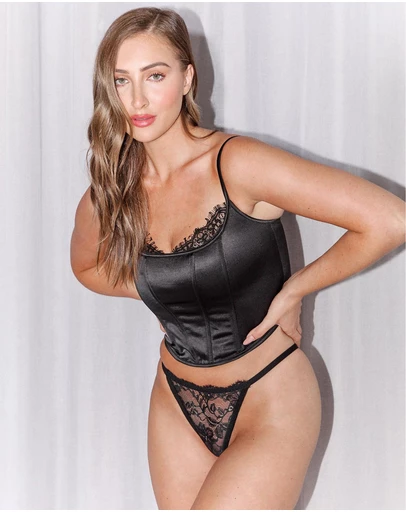 Love Notes - Vita Satin Corset
