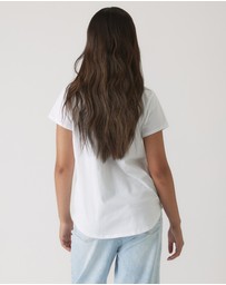 Decjuba Kids - Beach Stamp Embellished Tee - Teens