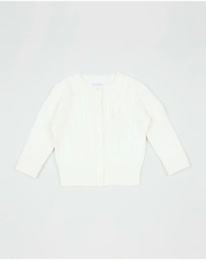 Polo Ralph Lauren - Mini Cable Cardigan - The Iconic Exclusive - Babies