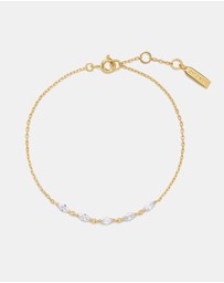 Ania Haie - Gold Quintet Marquise Bracelet