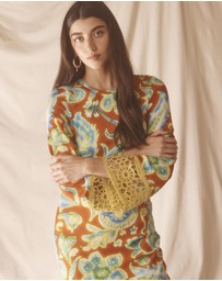 KINGA CSILLA - Brezza Olive Dress