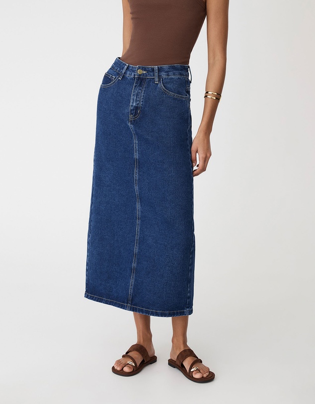 Forcast - Bondi Column Denim Skirt