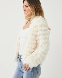 Esther & Co - Ophelle Jacket - White