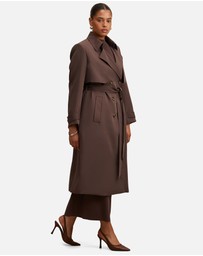 Forever New Curve - Delilah Curve Soft Trench Coat