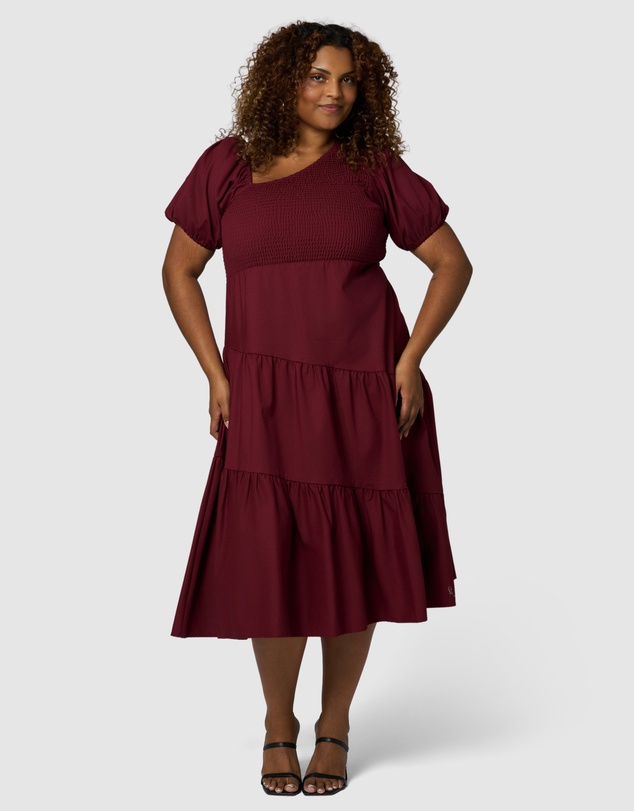Something 4 Olivia - Miley Asymmetric Midi Dress