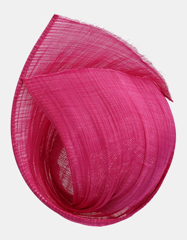 Morgan & Taylor - Vanya Fascinator in Hot Pink