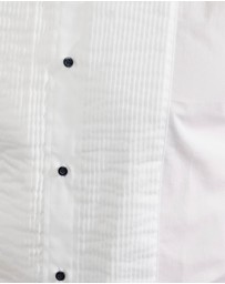Oxford - Dinner Shirt With Front Pleats