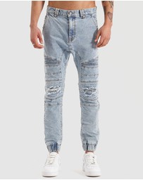 Nena & Pasadena - Viper Denim Joggers