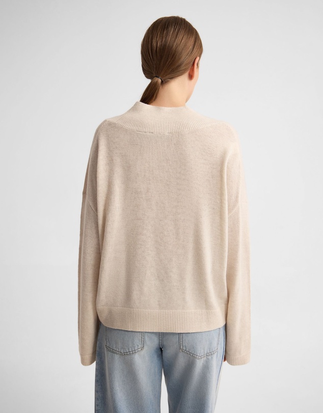 Oxford - Camille V-Neck Wool Blend Knit
