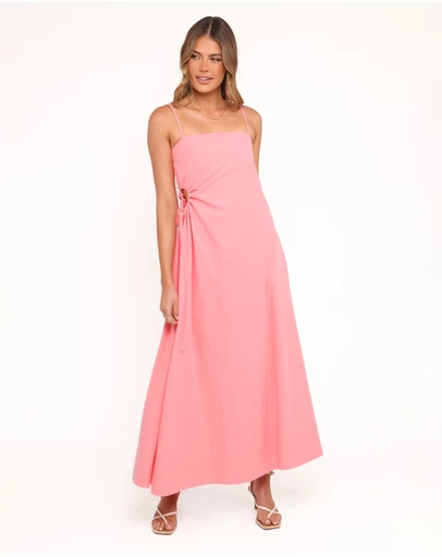 Petal & Pup - Corina Midi Dress - Watermelon