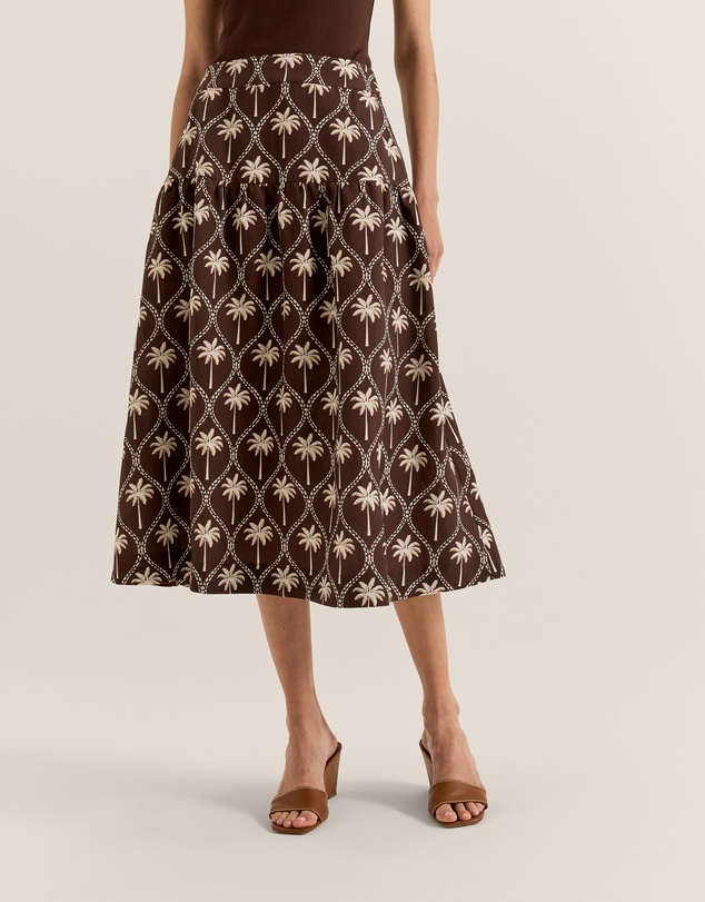 Review - Palms Midi Skirt