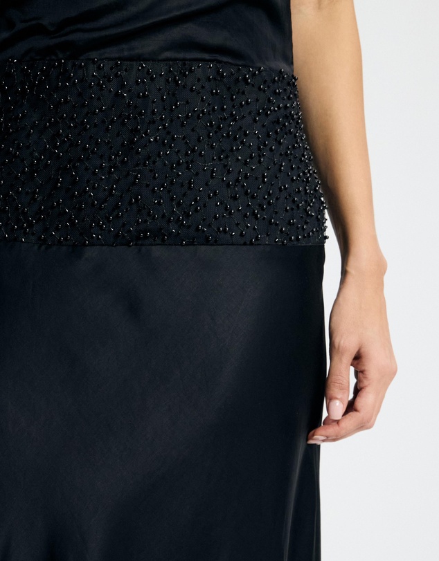 Lover - Amaryllis Beaded Waist Maxi Dress