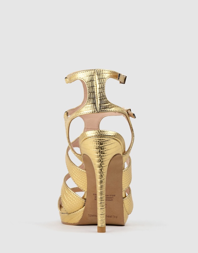 Edward Meller - WARRIOR110 Gladiator Platform Sandal