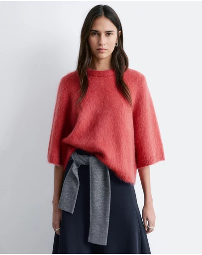 & Other Stories - Mohair-Blend Knitted T-Shirt