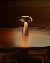 Dennis Did It - Portable Metal Touch Lamp Aluminium
