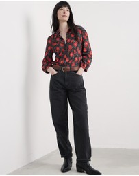 Seasalt - Seasalt Cornwall Navy 3/4 Embrace Shirt