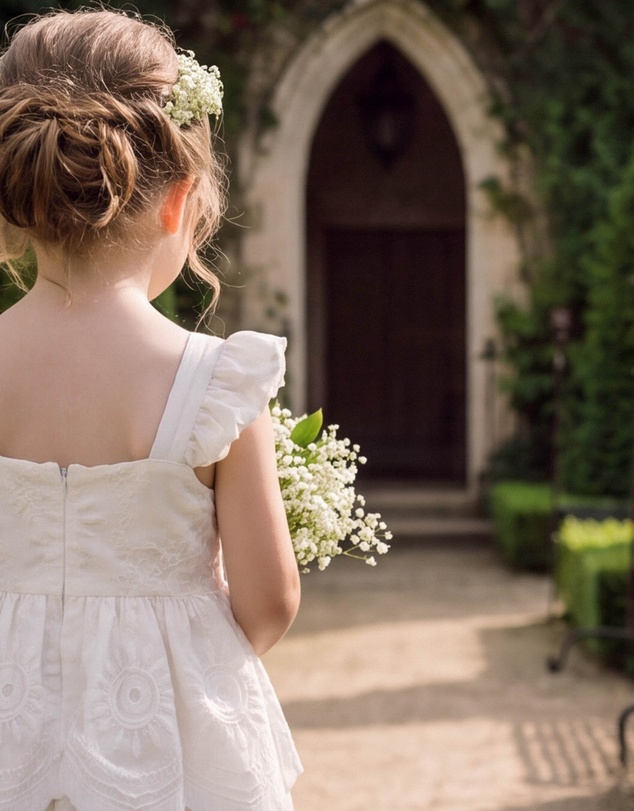 Bebe by Minihaha - Tiered Broidery Dress - Kids
