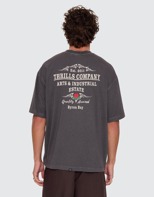 Thrills - Banner Of Strength Box Crop Tee
