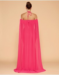 CATHERINE FERRARO - Chloe Cape Halter Gown
