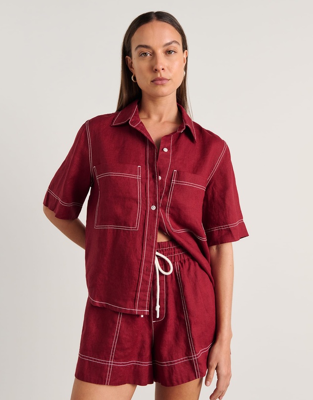 Jag - Gigi Relaxed Short Sleeve Shirt