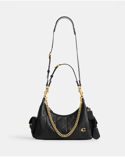 Coach - Soft Quilted Leather Pocket Juliet Bag 30