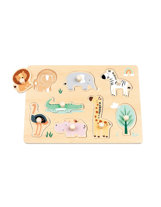 Bello - Safari Peg Puzzle