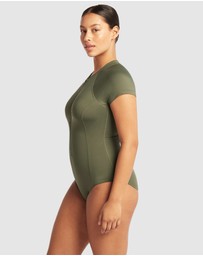Sea Level Australia - Essentials Short Sleeve Multifit One Piece