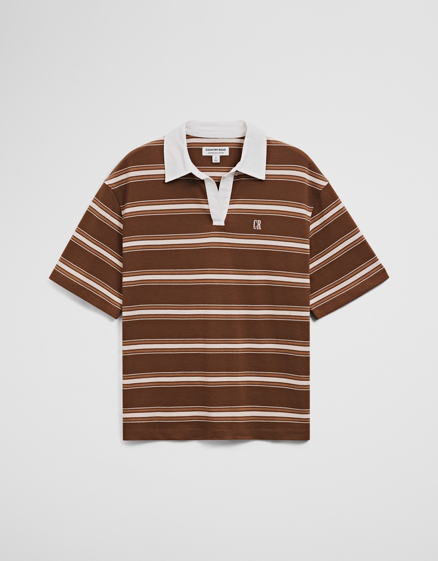 Country Road - Stripe Rugby Polo