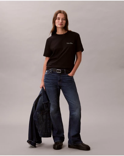 Calvin Klein Jeans - Script Logo Graphic Classic T-Shirt