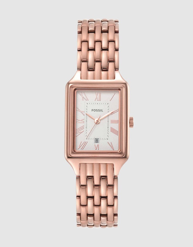 Fossil - Raquel Rose Gold Tone Analogue Watch