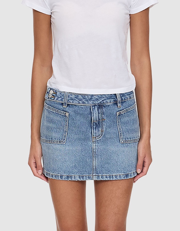 Thrills - Wyatt Y2K Mid Rise Mini Skirt