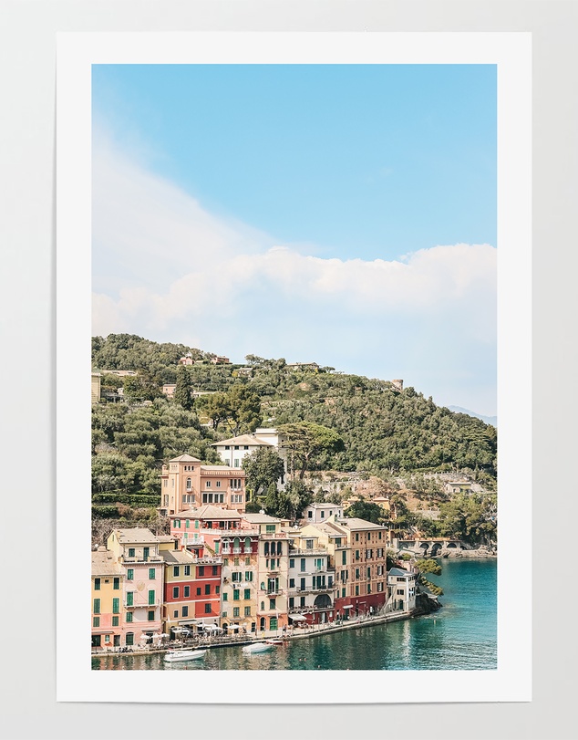 LEGGERA - Pristine Portofino Print