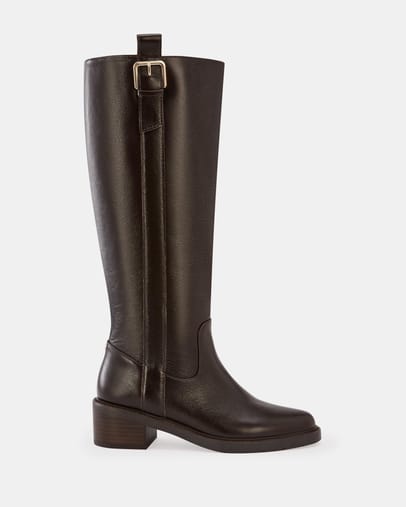 DARK BROWN LEATHER