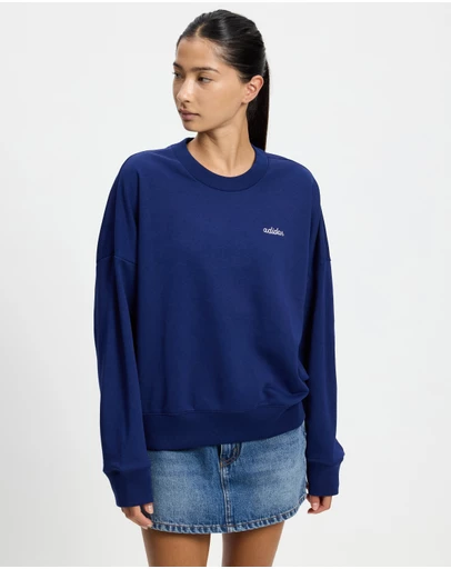 adidas Sportswear - Seasonal Essentials Colorpop Sweatshirt With Embroidered Graphic