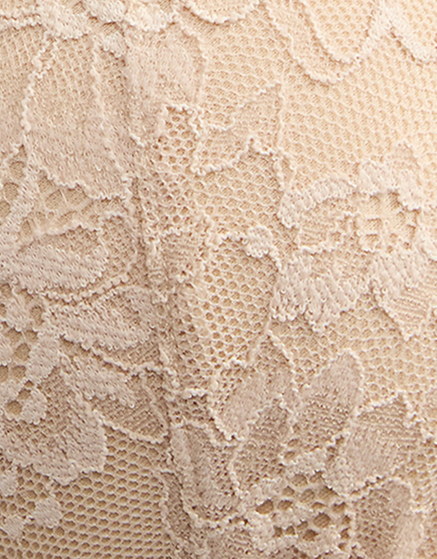 Lauren by Ralph Lauren - Lauren Lace Front Close Padded Racerback Bra
