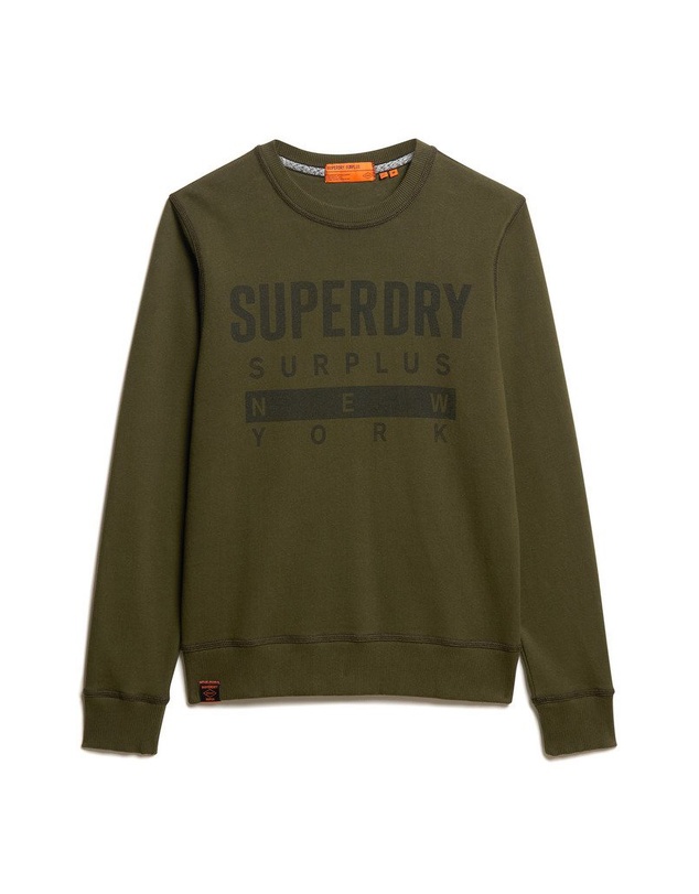 Superdry - Slim Fit Surplus Graphic Crew