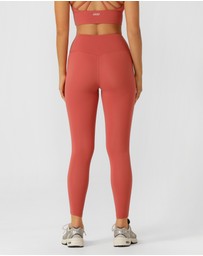 Lorna Jane - Lotus No Chafe Phone Pocket Ankle Biter Leggings
