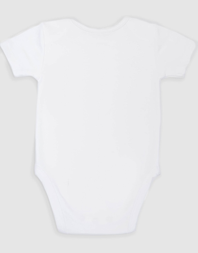 B Free Intimate Apparel - 100% Organic Cotton Short Sleeve Baby Bodysuit - Baby & Toddler