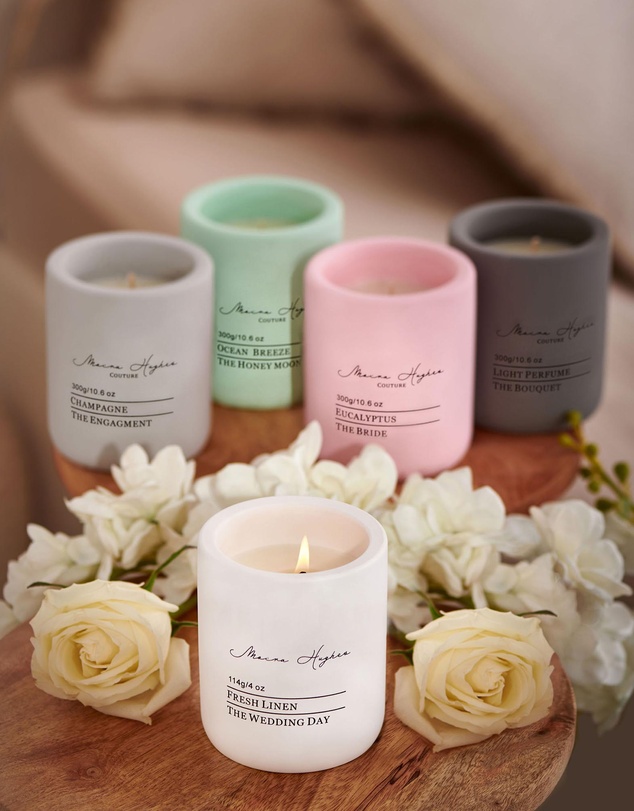 Moira Hughes - The White Label - The Bouquet Candle