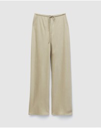 & Other Stories - Drawstring Twill Trousers