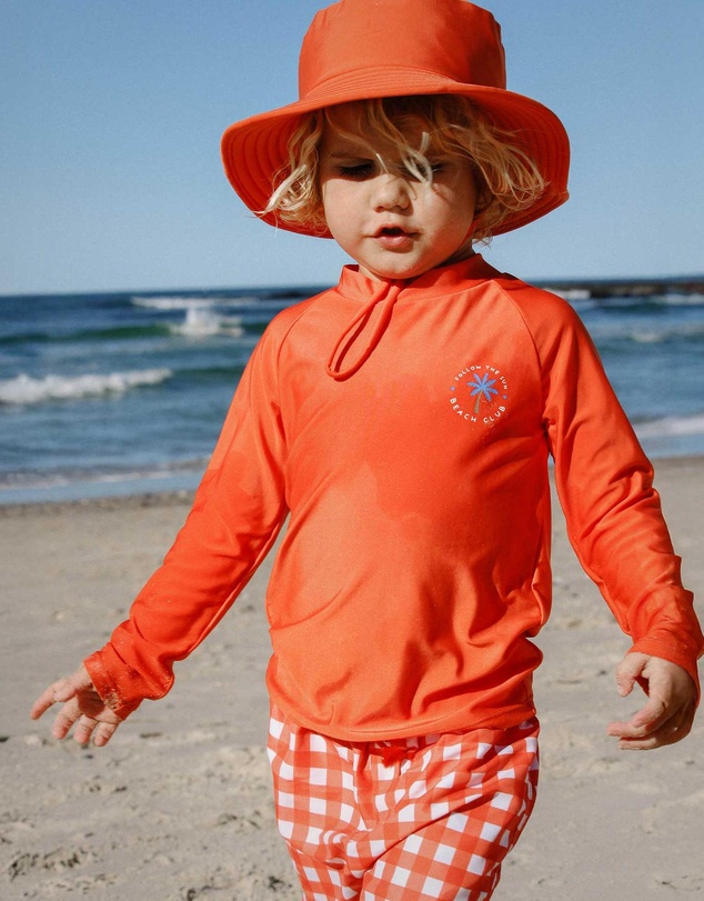 Purebaby - Board Short & Rashie Set- Kids-Babies