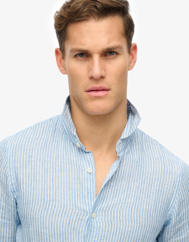 Superdry - Vacation Long Sleeve Linen Shirt