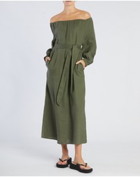 Amelius - Tala Linen Maxi Dress