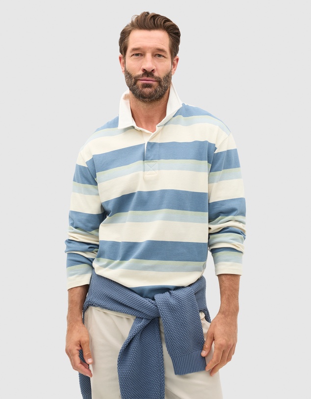 Seed Heritage - Block Stripe Rugby