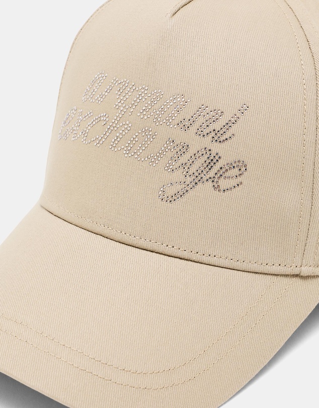 Armani Exchange - FW26 AX Logo Embellishment Baseball Hat
