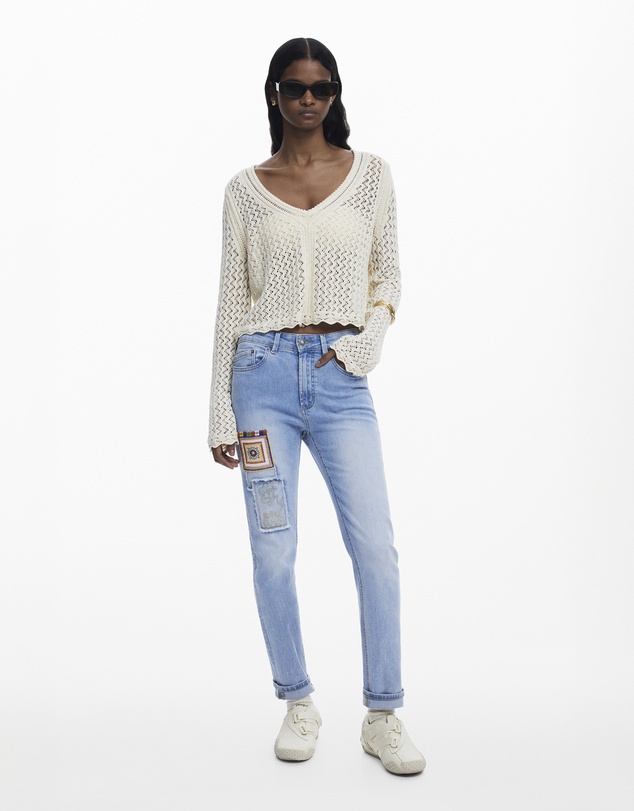 Desigual - Chunky knit sweater