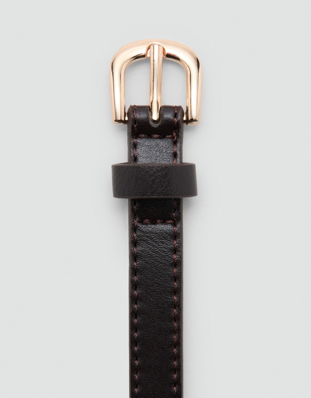 M.N.G - Applique Skinny Belt