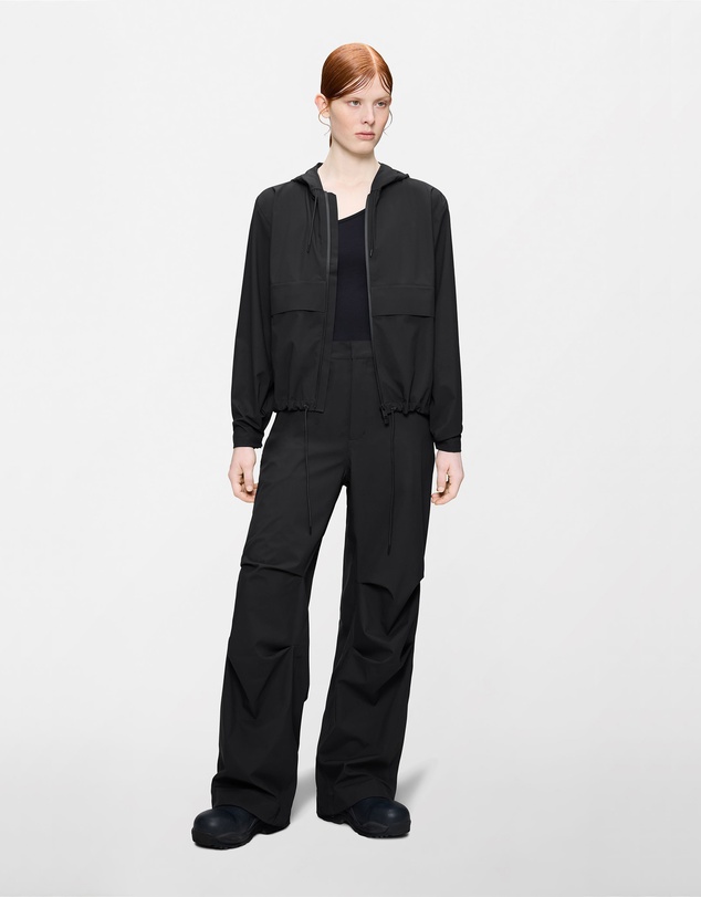 RAINS - Suva Hardshell Short String Women's Jacket Black